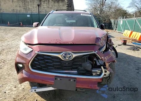 2023 Toyota Highlander Hybrid Limited from USA, damaged, VIN 5TDEBRCH3PS114099